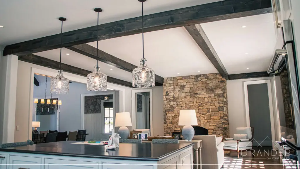 custom home interior featuring wide architectural photography in greenville, south carolina
