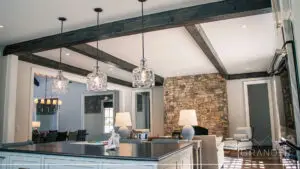 custom home interior featuring wide architectural photography in greenville, south carolina