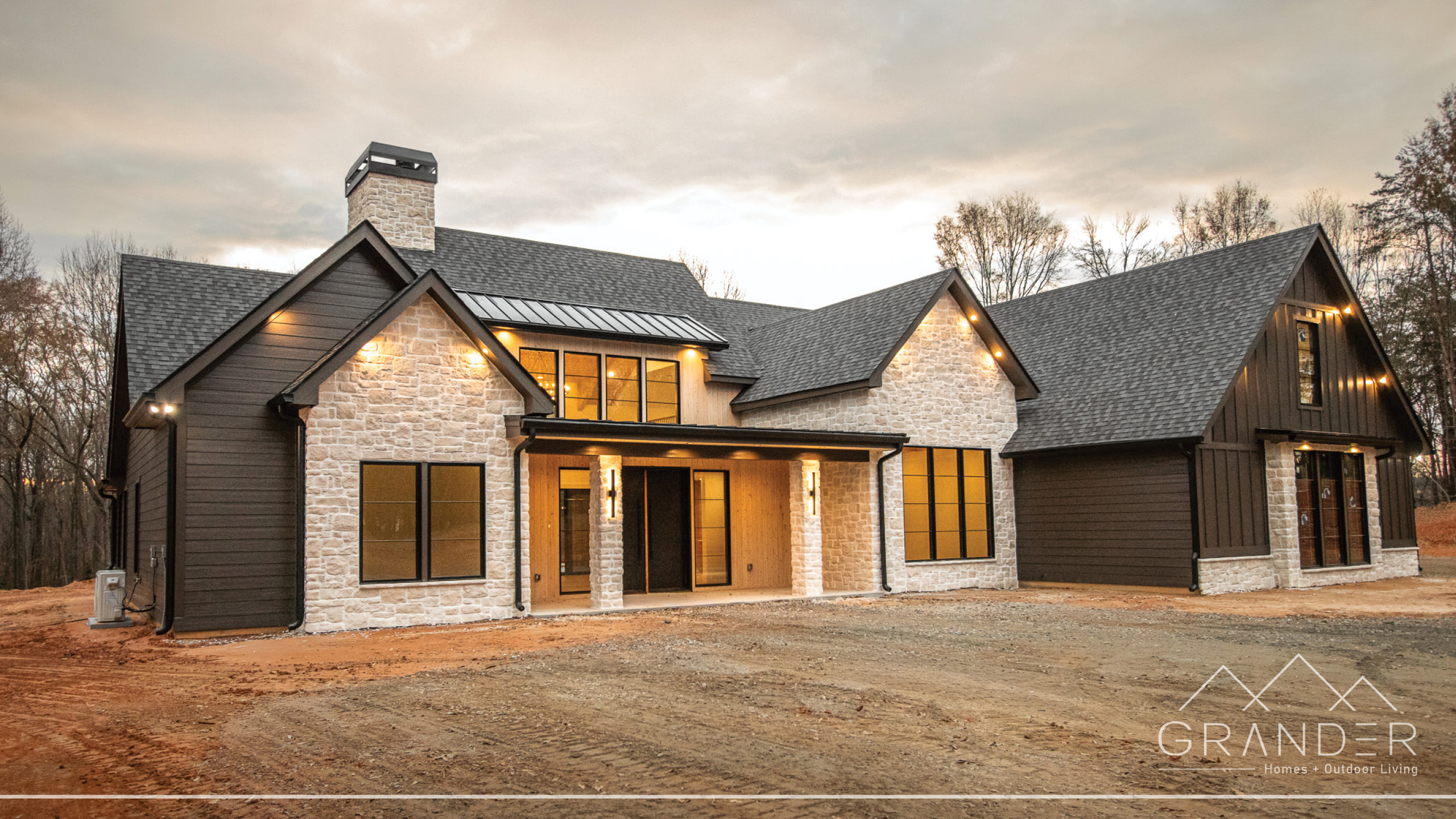 Custom home by Grander Construction