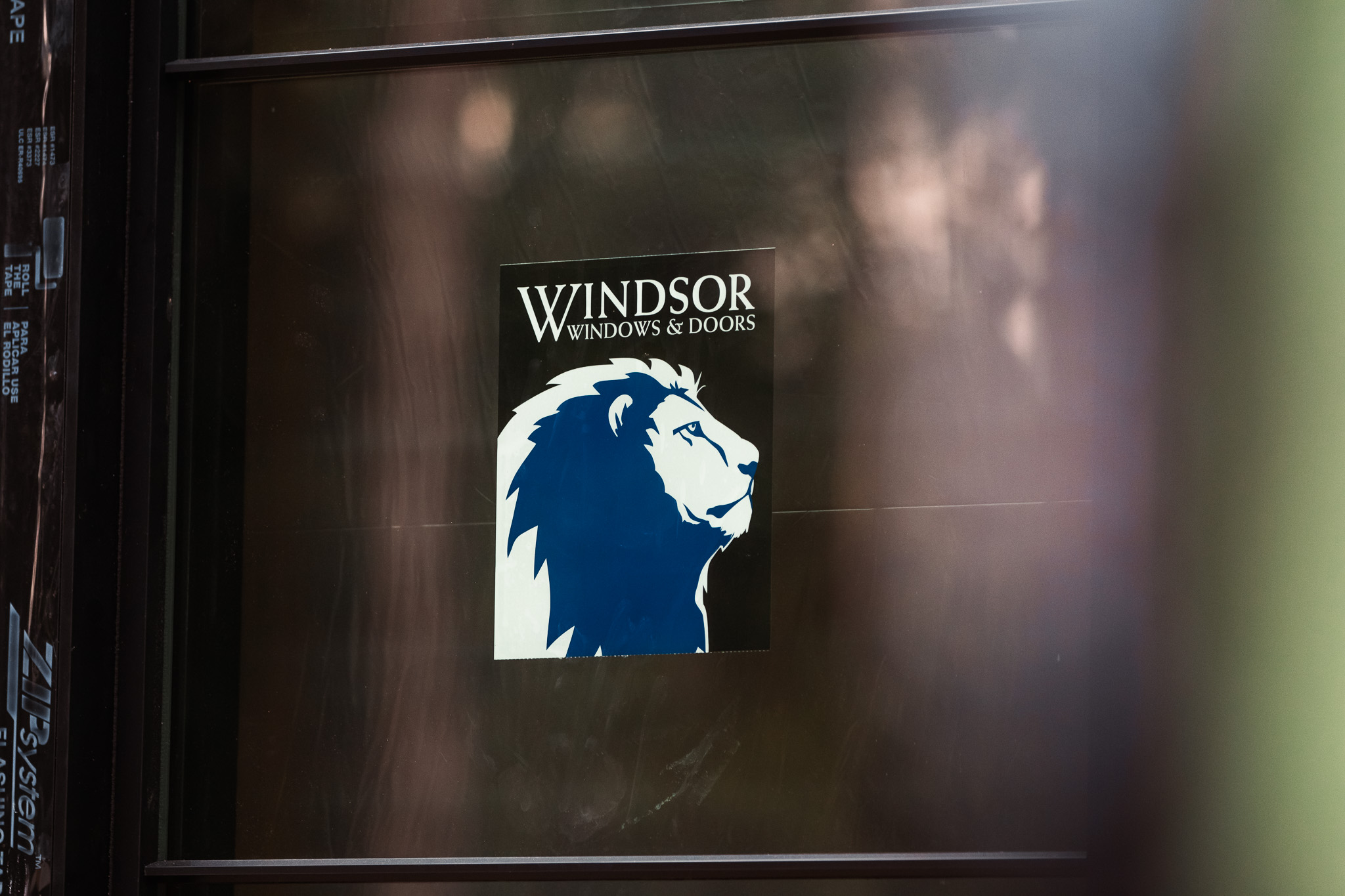 Windsor aluminum-clad window installed in ZIP System wall assembly