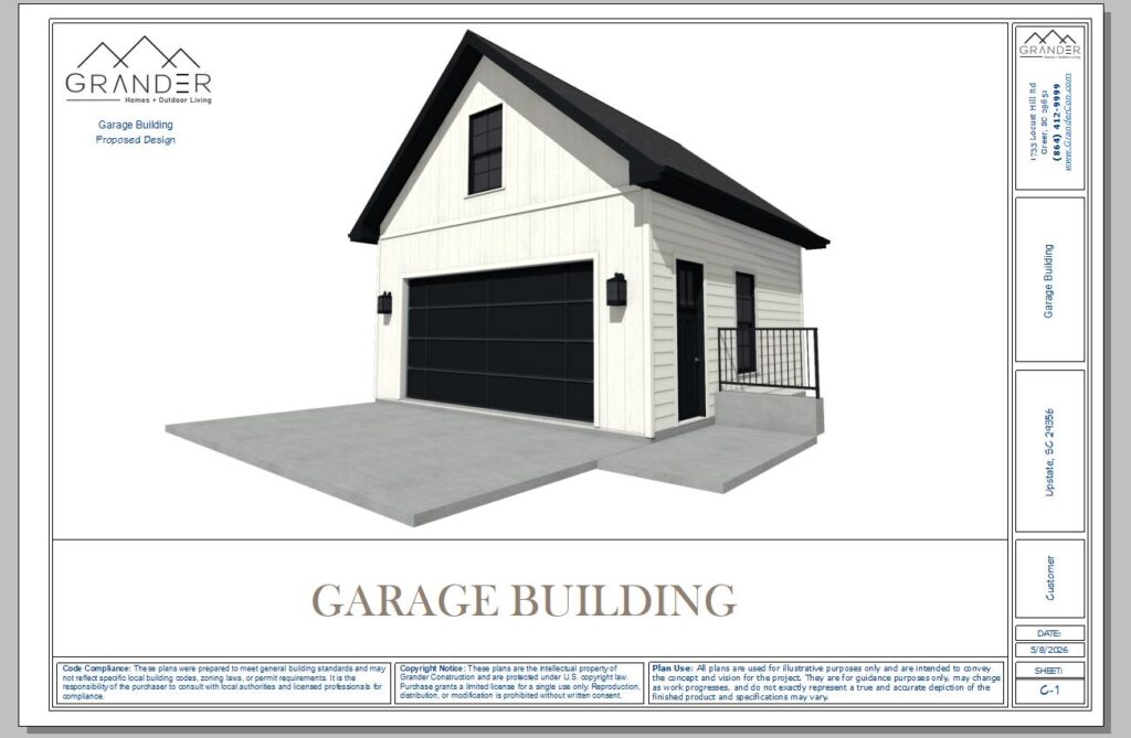 Gap Creek Detached Garage