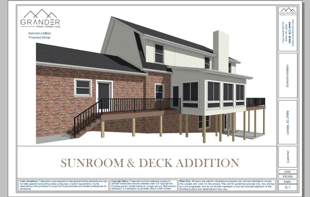 Sugar Creek Sunroom & Deck