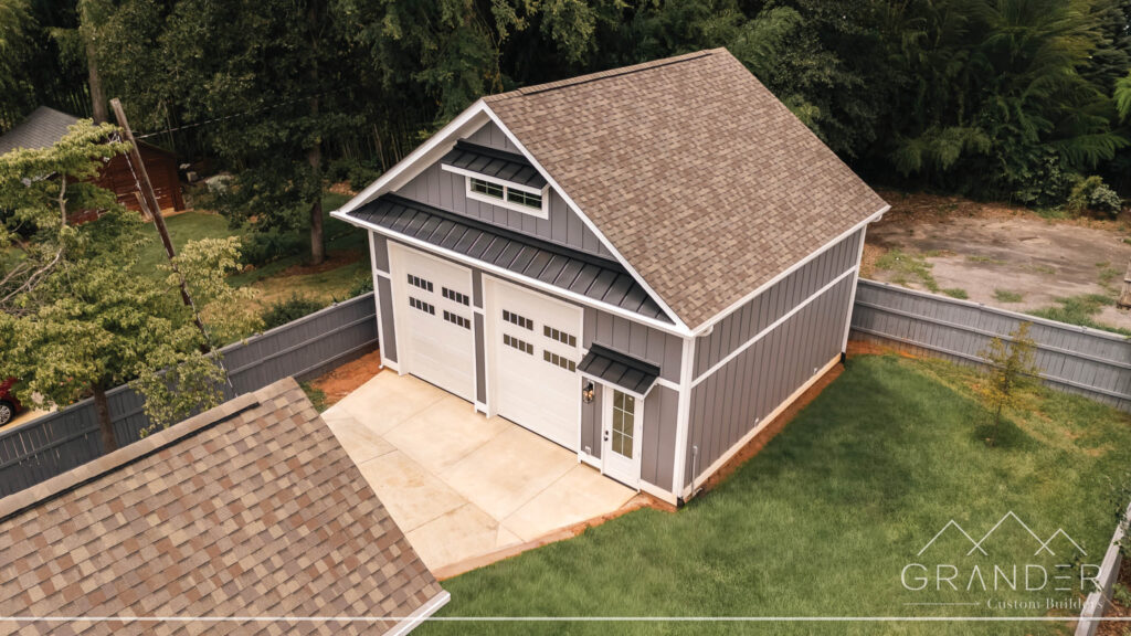 Arlington Garage Build - Image 1