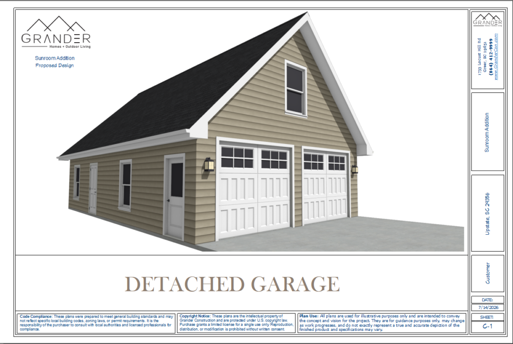 Sunset Detached Garage - Image 5