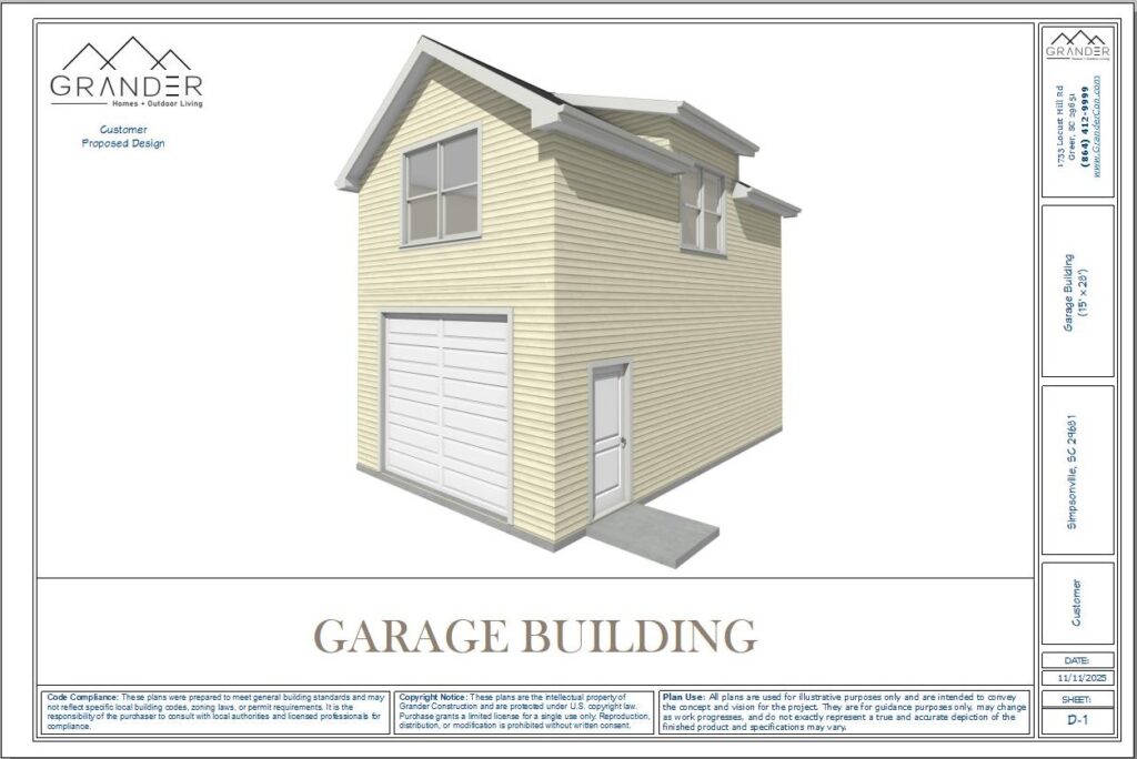 Carriage Style Garage - Image 4